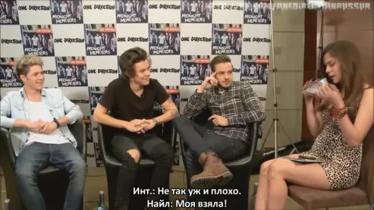 Interview with One Direction Telehit [RUS SUB]