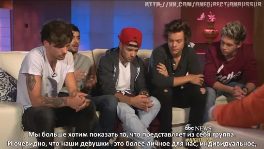 One Direction on Life as the New Teen Idols [RUS SUB]