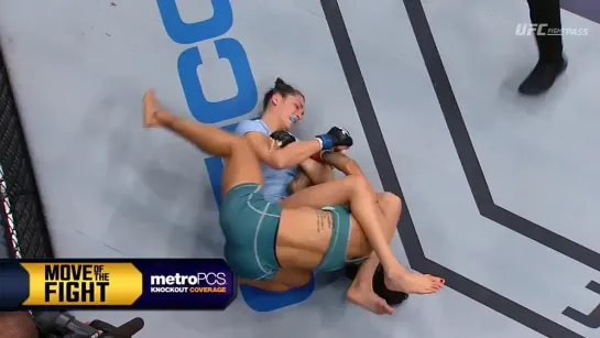 Every win via Sub or TKO by Montana De La Rosa