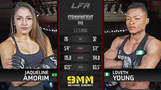 LFA 125: Jaqueline Amorim vs. Loveth Young