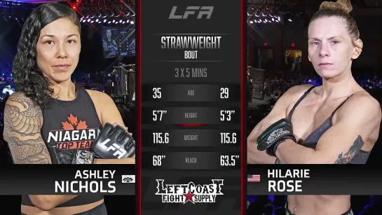 LFA 125: Ashley Nichols vs. Hilarie Rose