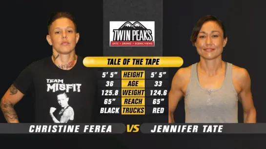 Bare Knuckle Fighting Championship 3: Christine Ferea vs. Jennifer Tate