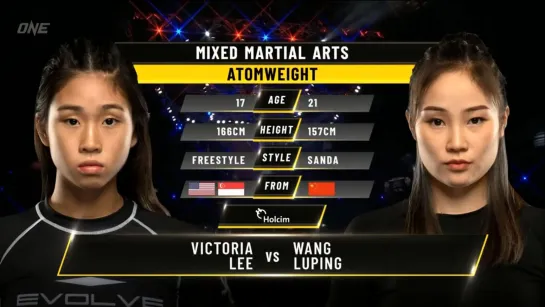 Victoria Lee vs. Wang Luping - (ONE Championship: Battleground