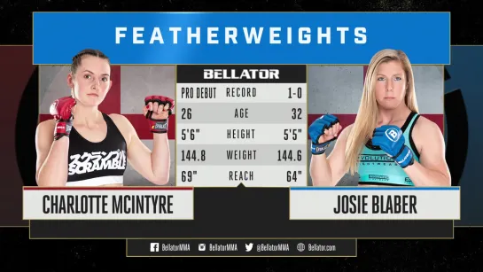 01.Charlotte McIntyre vs. Josie Blaber