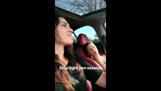 "Alpha" Cat Zingano /  musical interlude.