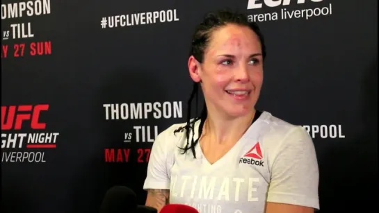 Lina Lansberg Post-Fight Interview UFC Liverpool