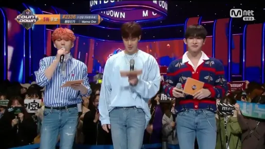 [VK][05.04.2018] MC Kihyun, Shownu, Wonho @ M!COUNTDOWN