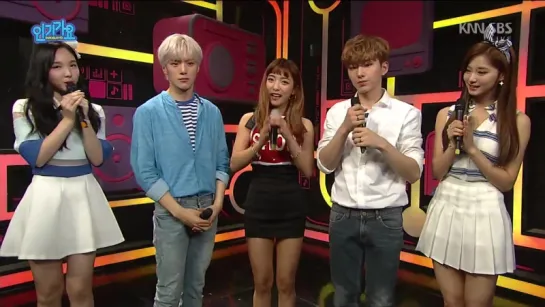 [RAW|VK][05.06.2016] Monsta X Minhyuk & Kihyun Special MC (Inkigayo)