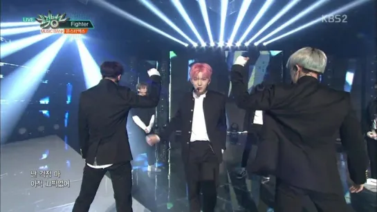 [VK][28.10.2016] MONSTA X - Fighter @ MusicBank