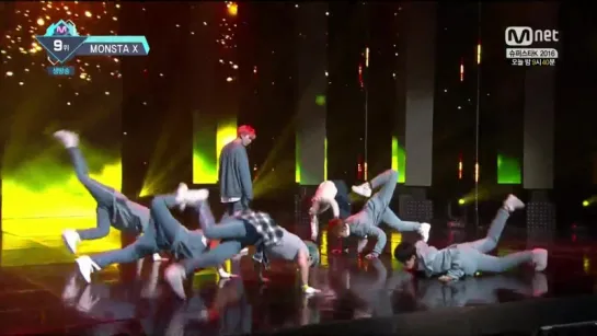 [VK][20.10.2016] MONSTA X - Fighter @ M!Countdown