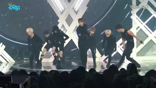 [RAW|VK][21.05.2016] Monsta X - All In Music Core Fancam