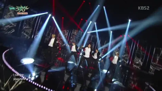 [RAW|VK][11.12.2015] Monsta X - Hero (Music Bank)