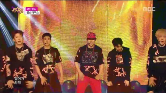 [RAW|VK][06.06.2015] MONSTA X - Trespass  (Show Music core)