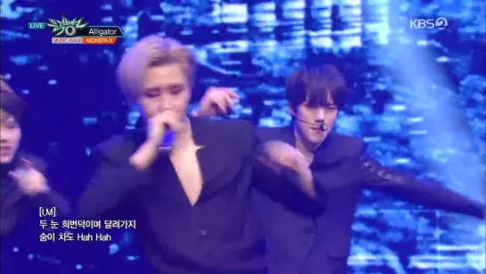 [VK][08.03.2019] MONSTA X - Alligator @ KBS Music Bank