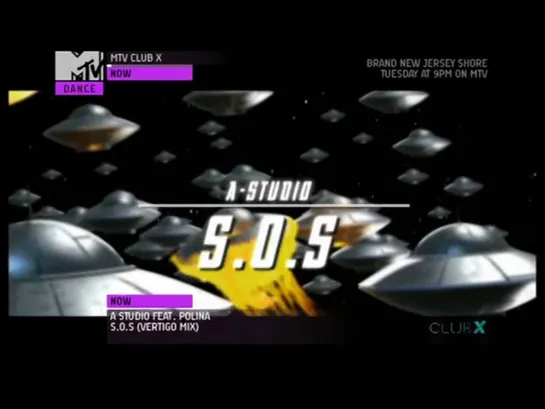 A'Studio feat. Polina - S.O.S (Vertigo Mix) (MTV Dance UK) MTV Club X