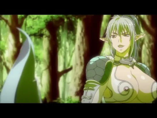 Queen's Blade: Gyokuza o Tsugu Mono / Клинок Королевы: Наследница трона 2 сезон 4 серия BD [Eladiel]