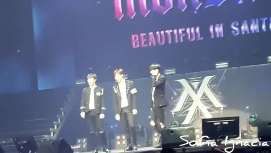 [VK][170914] Monsta X - talk @ The 1st World Tour: Beautiful in Santiago