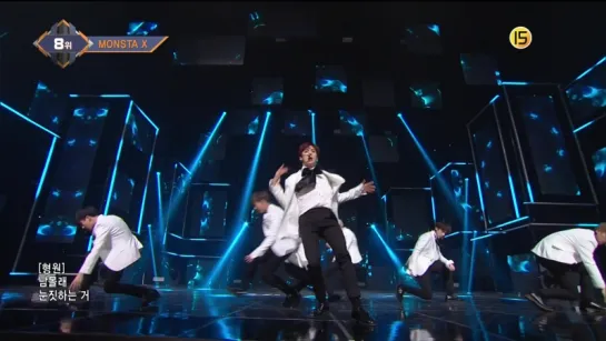 [VK][170427] MONSTA X - BEAUTIFUL @ M!Countdown