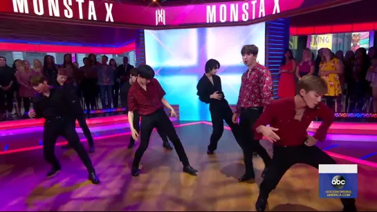 [VK][190802] MONSTA X - Who Do You Love @ Good Morning America