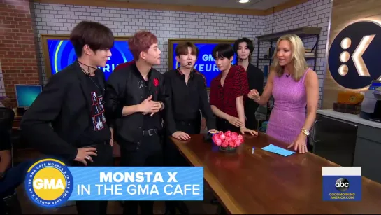 [VK][190802] MONSTA X Catching up live on 'GMA' @ Good Morning America