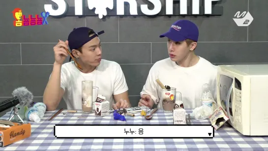 [VK][190528] MONSTA X (Shownu & Wonho) - Ep.13 @ M2 'Om Nom Nom Nom'