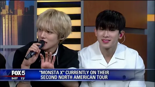 [VK][180723] MONSTA X @ FOX5 'Good Day New York'