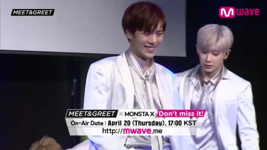 [VK][170411] Monsta X @ Meet&Greet teaser