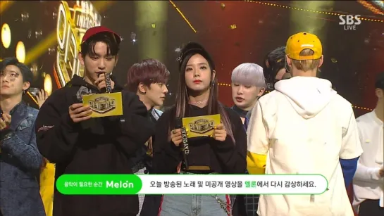 [VK][170409] MONSTA X - Ending Stage CUT @ Inkigayo