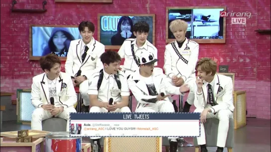 [VK] [26.05.15] Monsta X на шоу After School Club серия 161