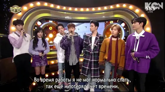 180128 Интервью с iKON на Inkigayo [рус.суб.]