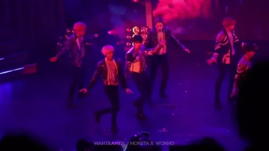 [VK][180517] MONSTA X fancam - Killin' Me (Wonho focus) @ Japan 1st Live Tour 2018: Piece in Tokyo (D-1)