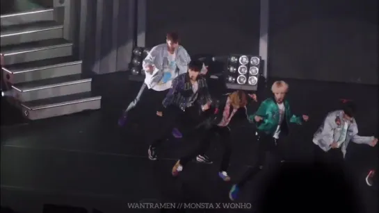 [VK][180517] MONSTA X fancam - Aura (Wonho focus) @ Japan 1st Live Tour 2018: Piece in Tokyo (D-1)