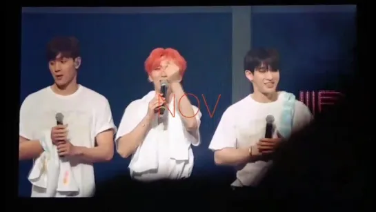 [VK][180506] MONSTA X fancam - Talk @ Japan 1st Live Tour 2018: Piece in Osaka (D-2)