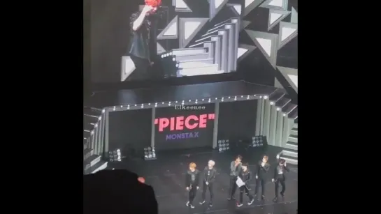 [VK][180427] MONSTA X fancam - Talk @ Japan 1st Live Tour 2018: Piece in Nagoya