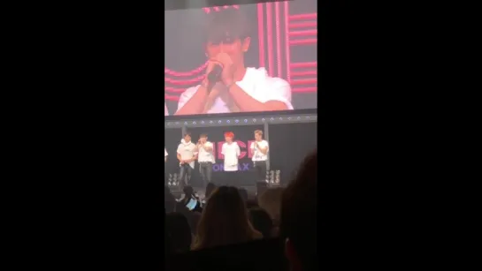 [VK][180425] MONSTA X fancam - Talk @ Japan 1st Live Tour 2018: Piece in Fukuoka