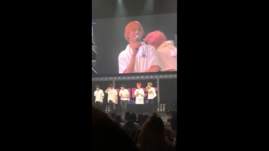 [VK][180425] MONSTA X fancam - Talk @ Japan 1st Live Tour 2018: Piece in Fukuoka