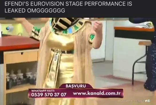 Efendi — Mata Hari (Eurovision 2021 Azerbaijan) LEAKED