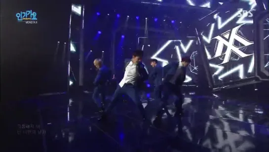 [VK] [29.11.15] Monsta X - Hero @ Inkigayo