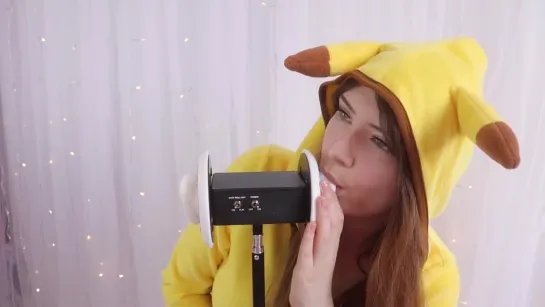 ASMR - Pikachu Ear Eating _ Pokemon _ Lealolly