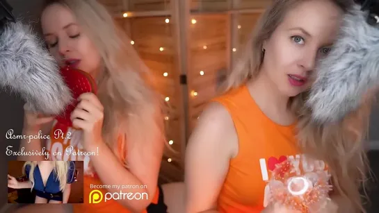 ASMR Trigger cocktail 🍸 by twins 👯 Assorted triggers and unintelligible whispe