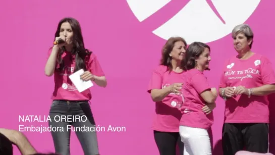 Natalia Oreiro, Caminata Avon HoyTeToca