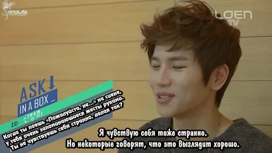 [RUS SUB: INTERVIEW] K.will @ ASK IN A BOX