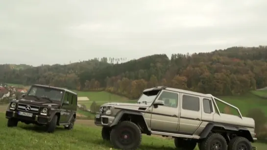 Mercedes-Benz G63 AMG 6X6 vs 2014 Mercedes-Benz G63 AMG! [BMIRussian]