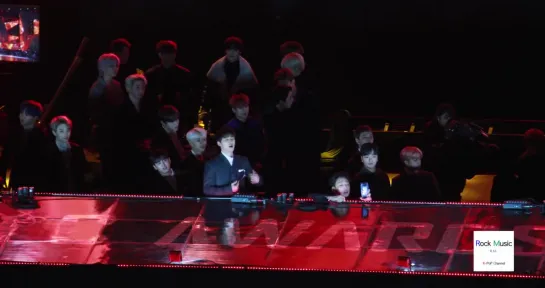 [Fancam][15.01.2019] The 28th SMA 2019  (reaction to Drunken Tiger)