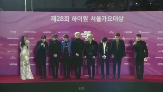 [VK][15.01.2019] MONSTA X on Red Carpet @The 28th SEOUL MUSIC AWARDS 2019