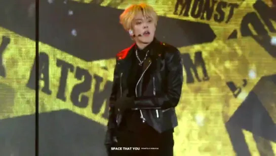 [FC|VK][14.01.2016] Monsta X - Intro + Trespass Seoul Music Awards (Minhyuk)