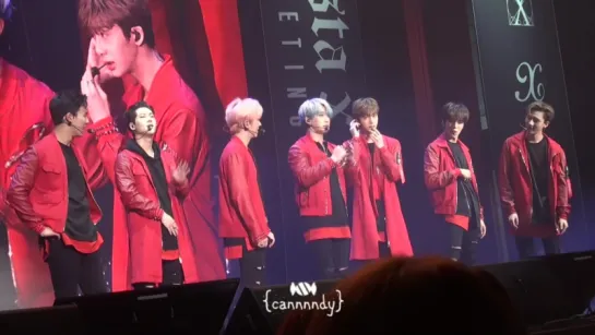 [VK][18.12.2016] Monsta X - 美 + Talk @ The First Asia Fanmeeting in Taipei