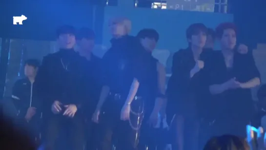 [VK][181128] MONSTA X reaction to SEVENTEEN performance fancam @ Asia Artist Awards 2018