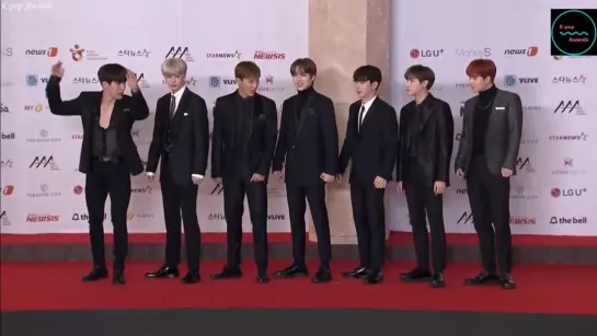 [VK][181128] MONSTA X - Red Carpet @ Asia Artist Awards 2018