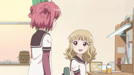 [SHIZA] Юру юри (2 сезон) / Yuru Yuri TV2 - 3 серия [Faraway & Lizaveta] [2012] [Русская озвучка]